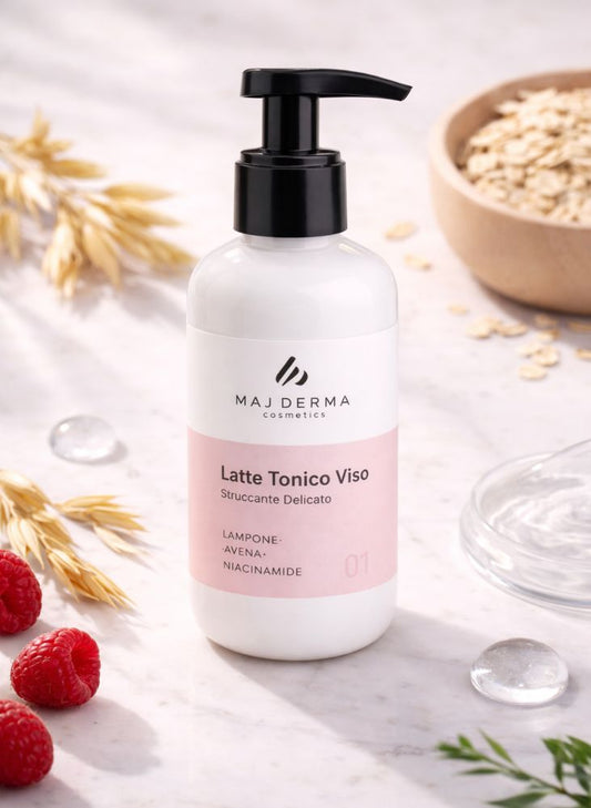 Maj Derma 01. LATTE-TONICO STRUCCANTE DELICATO