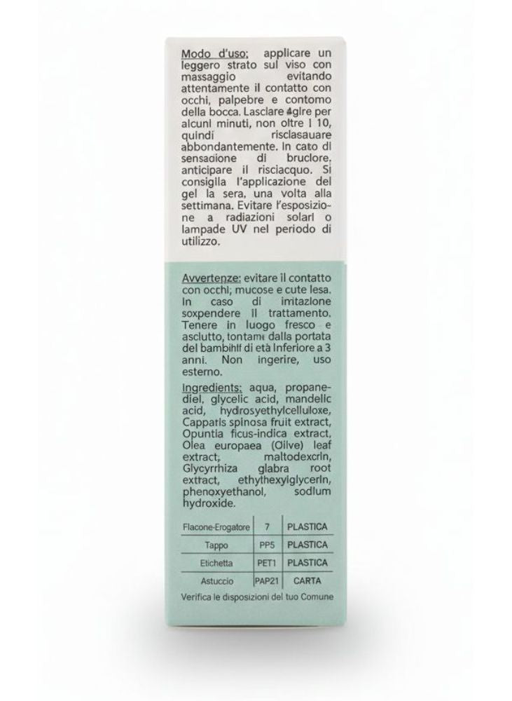 Maj Derma 05. GEL VISO PEELING ILLUMINANTE