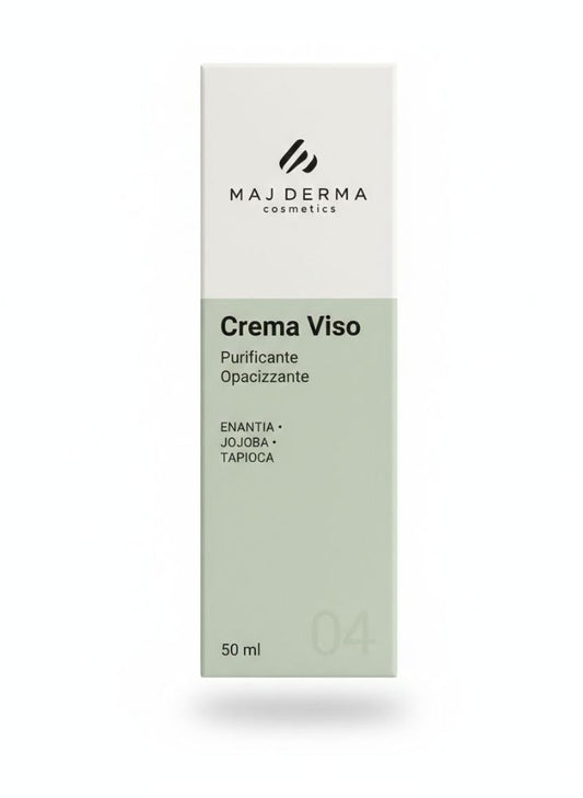 Maj Derma 04. CREMA VISO PURIFICANTE OPACIZZANTE