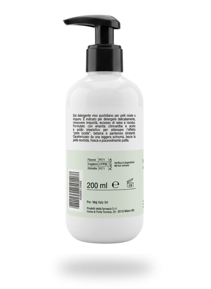 Maj Derma 01. GEL VISO DETERGENTE PURIFICANTE